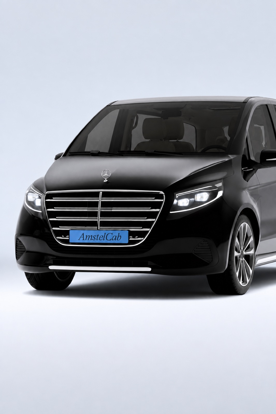 Mercedes-Benz V-Class of the AmstelCab Van Class fleet in Amsterdam